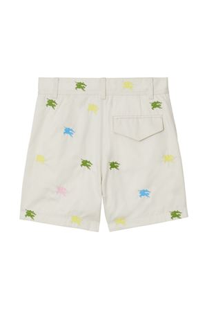 white cotton shorts BURBERRY KIDS | 8080434A4802